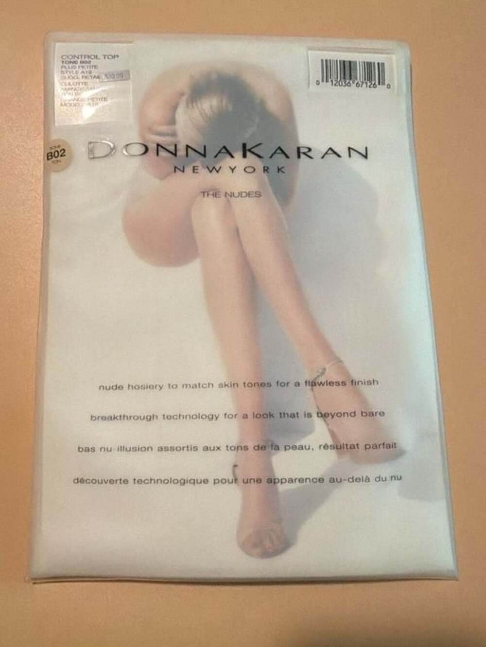 Donna Karan The Nudes Control Top Pantyhose Plus Petite B02 Style A19